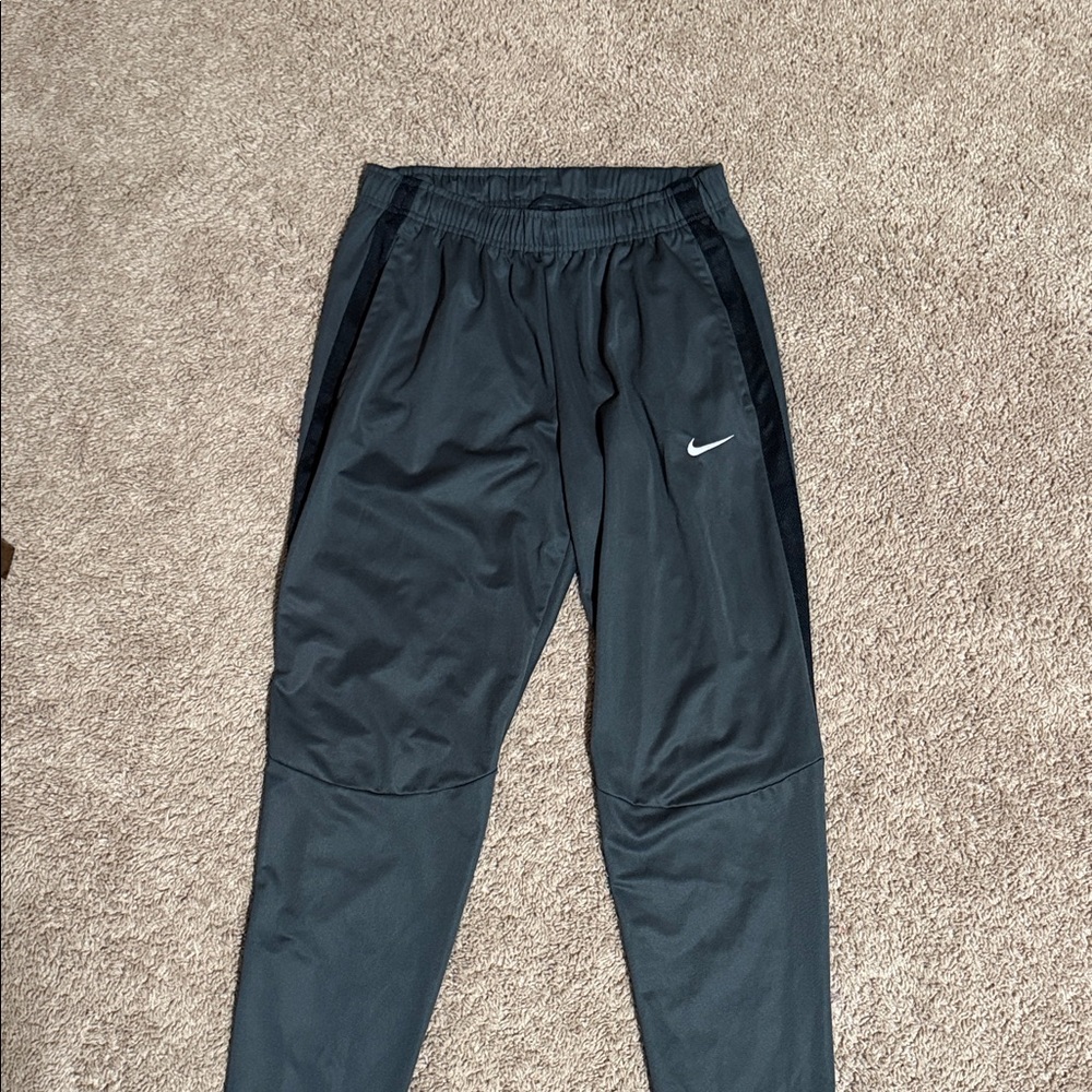 Nike Kids Charcoal and Black Joggers
